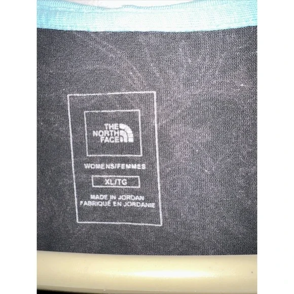 The North Face Hoodie Kangaroo Pocket Brown Paisley Pullover V Neck Womens Sz XL - Picture 2 of 9